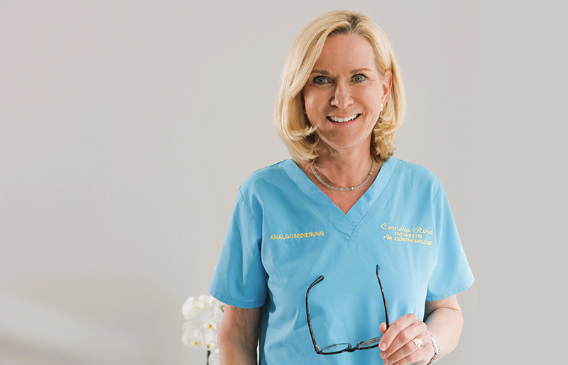 Cornelia Rind. Anästhesistin in der Zahnmedizin